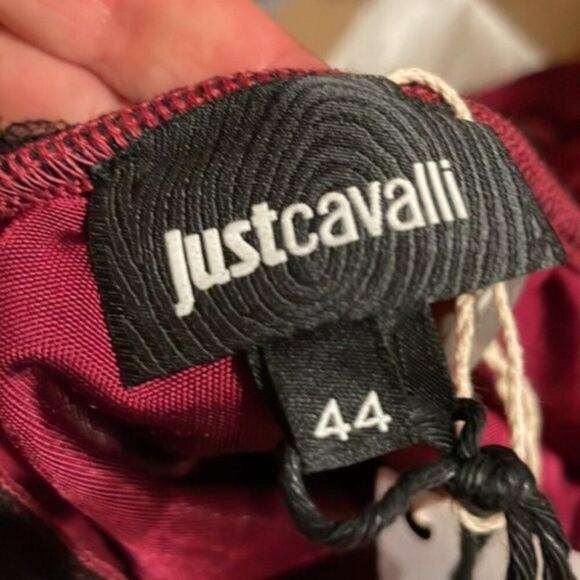 Just Cavalli sleeveless blouse Red size 8 - Picture 5 of 5